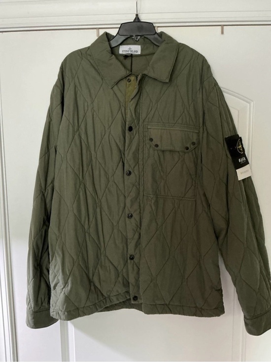 Stone Island Other - Size XXL - Stone Island Olive Green 50 Fili Quilted TC Jacket 8115Q0633